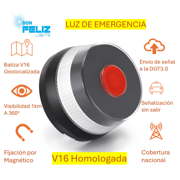 Baliza V16 Geolocalizada