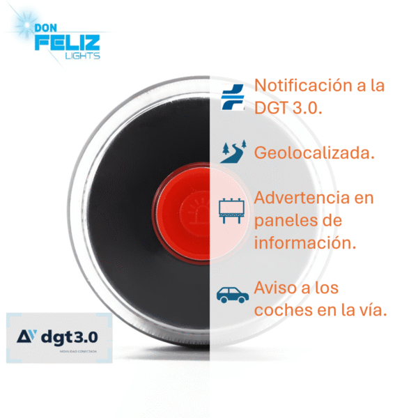 Baliza V16 Geolocalizada Homologada con Conectividad DGT 3.0 - Imagen 6