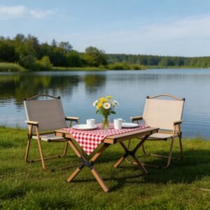 Tumbona reclinable para playa y camping