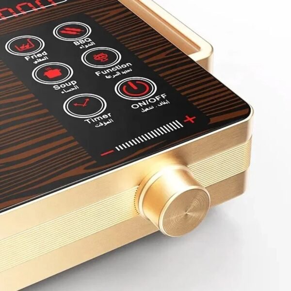 Placa vitrocerámica portátil, cocina eléctrica de 2200W - Imagen 5