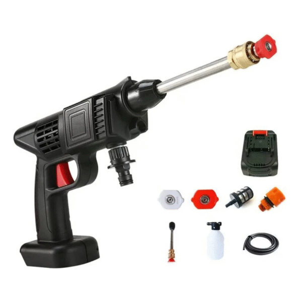 Lavadora de Alta Presión Portátil Inalámbrica con Batería de 21V - Imagen 6