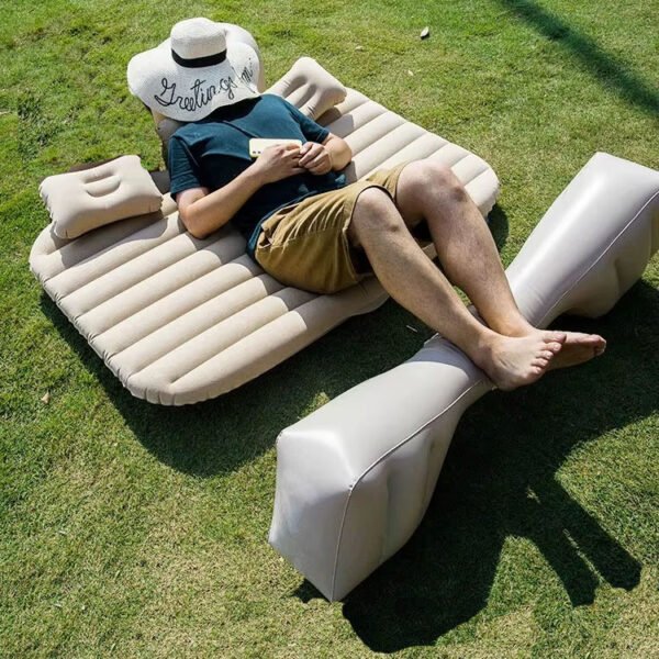 Colchón inflable para coche | Portátil y cómodo para viajar - Imagen 14