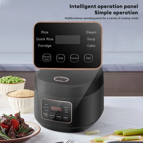 Olla Arrocera Eléctrica Inteligente 3L con Función Temporizador - Imagen 2