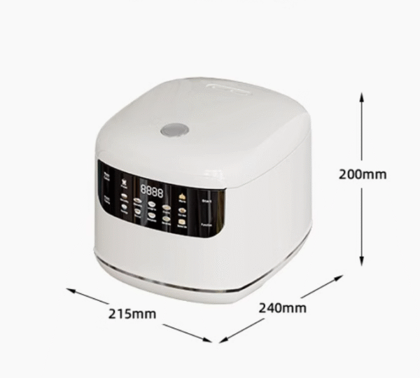 Olla Arrocera Eléctrica Inteligente 2L con Temporizador - Imagen 5