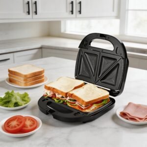 Sandwichera antiadherente · 750 W