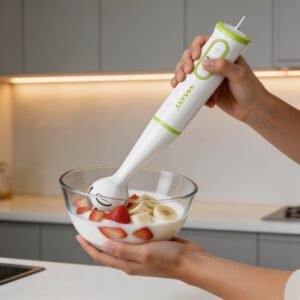 Batidora de Mano Eléctrica 200W con 2 Velocidades