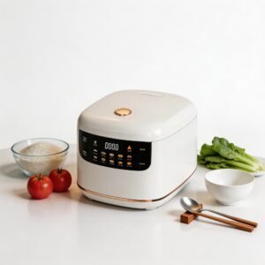 Olla Arrocera Eléctrica Inteligente 2L con Temporizador