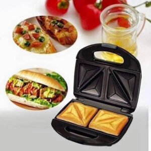 Tostadora de Sándwich Eléctrica 750 W  Antiadherente