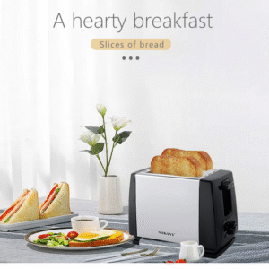 Tostador de pan eléctrico de molde 2 rebanadas, 700 W