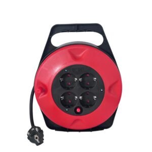 Enrollacable de 4 Bases 10 m – H05RR-F 3G1,5 mm², 16A 250V