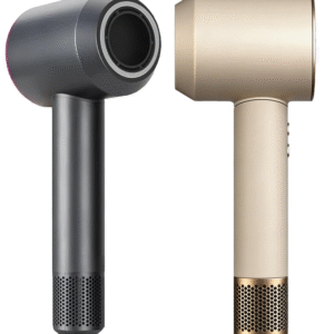 Secador de Pelo sin Aspas con Iones Negativos para Uso Doméstico, Secado Rápido y Suave