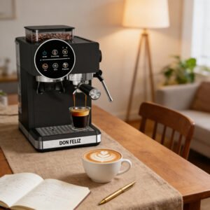 Cafetera espresso 20 bares con molinillo