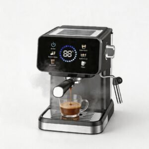 Cafetera Power Espresso 20 Bares con Pantalla Táctil y Función ColdBrew: Prepara Café en Frío, Espresso y Cappuccino Profesional – 1050W, Vaporizador y Tanque de 1.5L