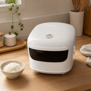Arrocera eléctrica 2 L con cubeta extraíble