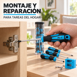 Juego de 10 Destornilladores Manuales con Magnetizador y Estuche Tubular
